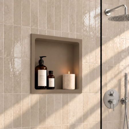 Niche shelf WALL-BOX Solid One Mocca Mousse