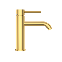 Balneo Cascade washbasin faucet model 1 shiny gold