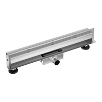 Odpływ liniowy ścienny Balneo W-Drain NEXT 2w1 70 cm chrom dwustronny