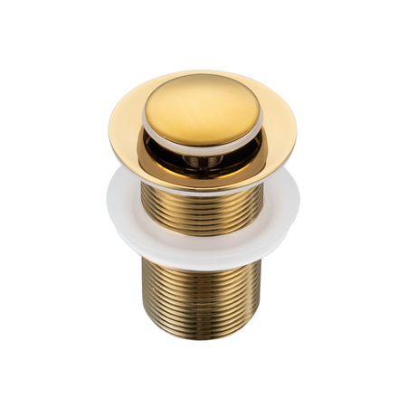 Basin plug brass Balneo Klik Klak B gold without overflow