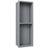 Niche shelf WALL-BOX Solid Duo Cemento Raw