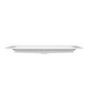 Umywalka ALVERIA Solid Surface Coco White/Biała z odpływem liniowym 120 cm