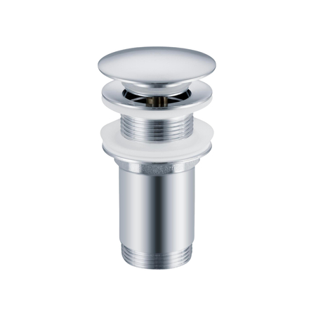 Basin plug brass Balneo Klik Klak C chrome without overflow