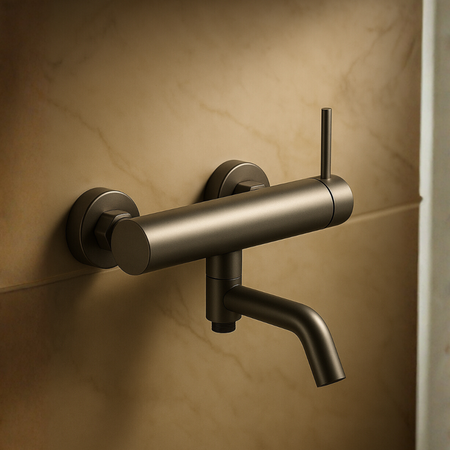 Balneo Cascade model 1 gun metal bath mixer