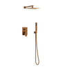 Balneo Cascade shower mixer set of 3 copper