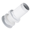 Basin plug brass Balneo Klik Klak C white without overflow