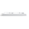 Balneo Maxi countertop washbasin 120 x 46 cm white conglomerate