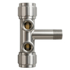 Angle valve model 3 INOX 1/2 x 1/2 x 1/2