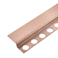 Slope profile Balneo copper floor front 130 cm