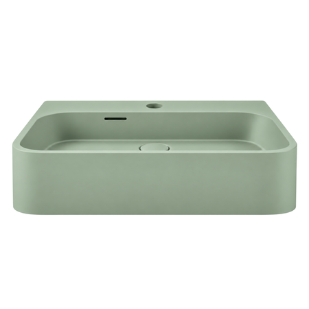 Washbasin BELORIA Solid Surface Pistachio Cream