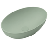 Washbasin SOVELIA Solid Surface Pistachio Cream