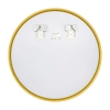 Round Mirror Balneo Corina Gold 100 cm