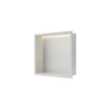 WALL-BOX ONE - WHITE z LED - 30x30x10 cm