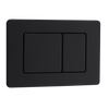 Flush button for TOILET Balneo Axo black made of stainless steel