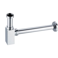 Trap basin brass Balneo chrome square