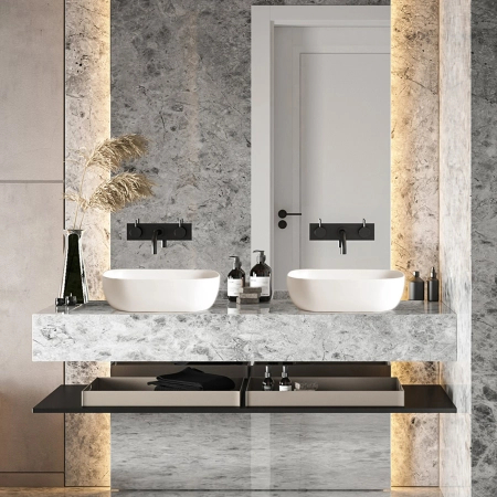 Balneo Viona 47 x 33 cm White Ceramic Countertop Basin