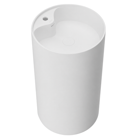 Umywalka wolnostojąca LEYA Solid Surface Coco White