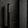Balneo Cascade Shower Head Model 1 Black