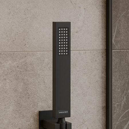 CASCADE model 2 BLACK shower handset