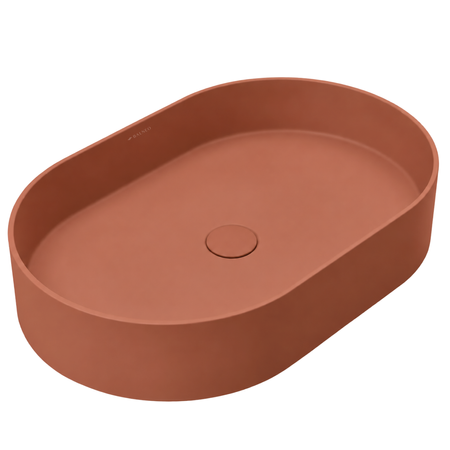 Washbasin ETERIA Solid Surface Cotto Antico