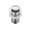 Basin plug brass Balneo Klik Klak B chrome without overflow