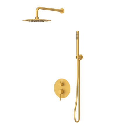 Balneo Cascade shower mixer set of 2 gold