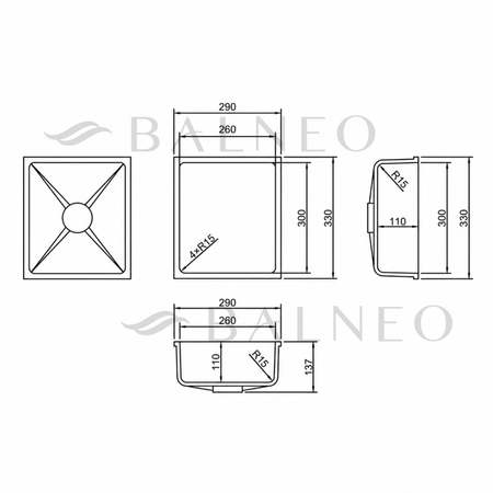 Niche shelf WALL-BOX Solid One Cashmere Dune