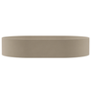 Washbasin ETERIA Solid Surface Mocca Mousse