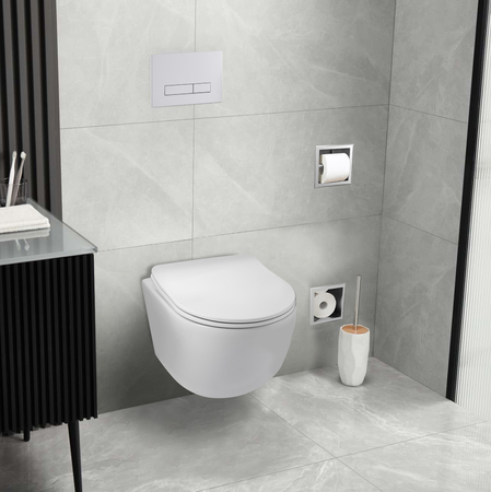 Flush button for TOILET Balneo Lxo white