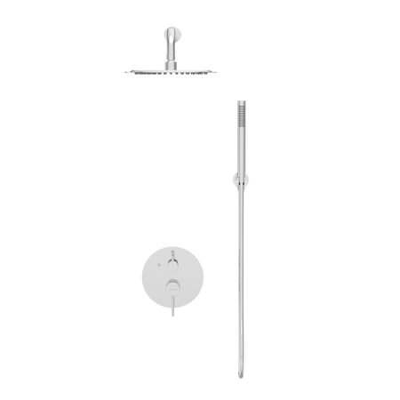 Bateria prysznicowa Balneo Cascade zestaw 2 chrom