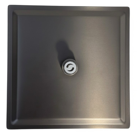 Balneo Cascade model 2 Gun Metal rain shower head