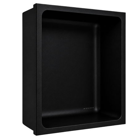 Niche shelf WALL-BOX Solid One Carbon Black