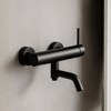 Balneo Cascade bath mixer model 1 black