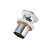 Basin plug brass Balneo Klik Klak B chrome with overflow
