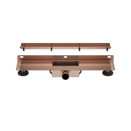 Wall-mounted shower drain Wall and Floor NEXT - 50 cm Copper