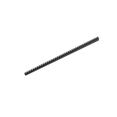 Slope profile Balneo black wall-mounted left 120 cm