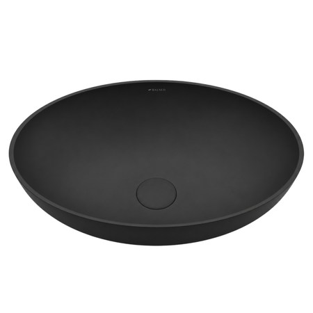 Umywalka SOVELIA Solid Surface Carbon Black