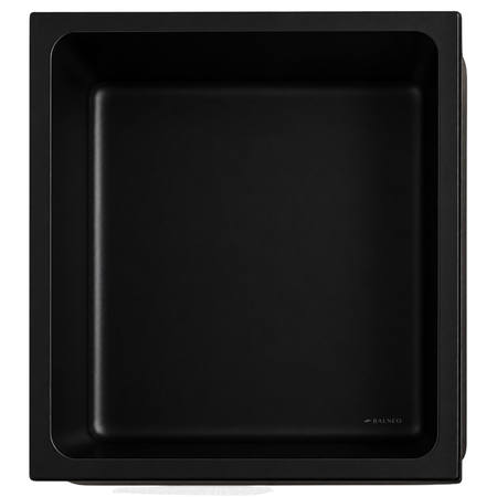 Niche shelf WALL-BOX Solid One Carbon Black