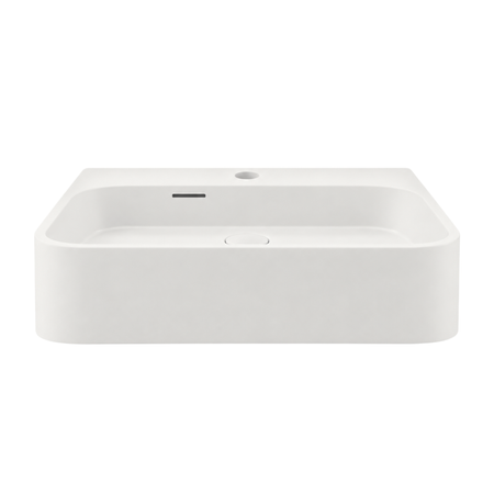 Washbasin BELORIA Solid Surface Coco White
