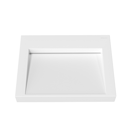 Umywalka VELORIA Solid Surface Coco White/Biała z odpływem liniowym 60 cm