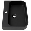 Umywalka BELORIA Solid Surface Carbon Black