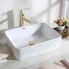 Balneo Brass Click-Clack E Basin Pop-Up Waste with Overflow – Brushed Gold