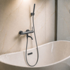 Bateria wannowa Balneo Cascade zestaw 1 gun metal