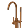 Balneo Cascade bathtub faucet model 2 copper