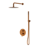 Balneo Cascade shower mixer set of 2 copper