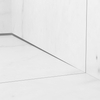Balneo Gun Metal Floor Slope Strip, Right, 170 cm