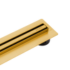 Odpływ liniowy podłogowy Balneo Slim & Low ProLine Gold 100 cm złoty
