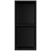 Półka wnękowa WALL-BOX Solid Duo Carbon Black
