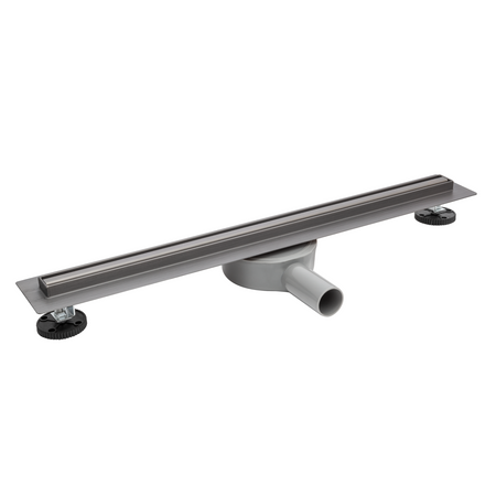 Odpływ liniowy podłogowy Balneo Slim & Low ProLine Gun Metal 70 cm grafitowy