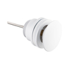 Basin plug brass Balneo Klik Klak D white universal